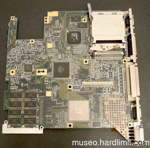 230CX's motherboard (reverse)