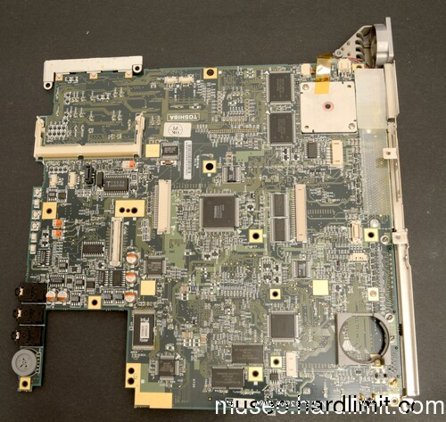 230CX's motherboard (front)