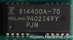 FPM memory IC with 1M words of 4 bits