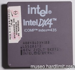 486 DX4 CPU at 100MHz [1994]