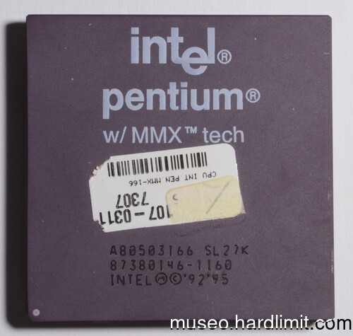 Pentium MMX at 166Mhz