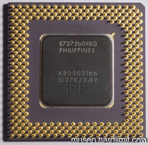 Pentium MMX at 166Mhz back