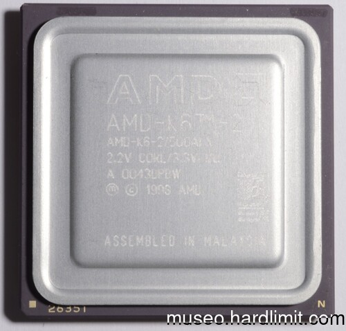 AMD K6-2 at 500MHz