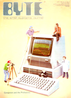 byte-magazine Computers and the Professions