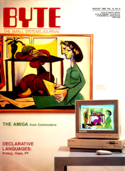 byte-magazine Declarative Languages and the Amiga
