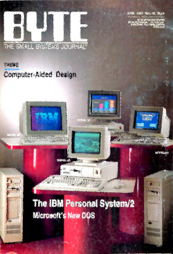 byte-magazine CAD Mice 12 MHz ATs IBM PS2 Family   