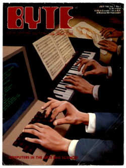 byte-magazine Computers in the Arts and Sciences     