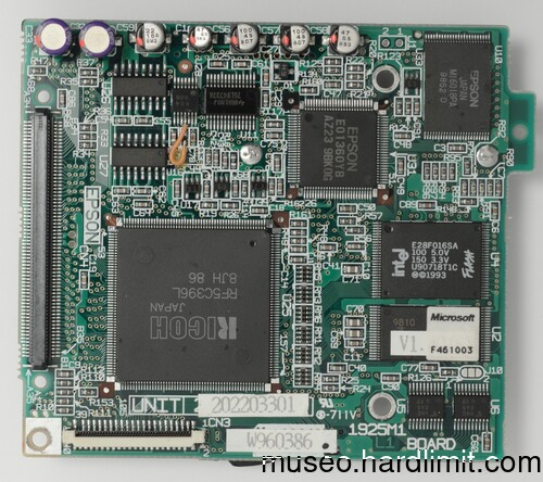 One side of the motherboard