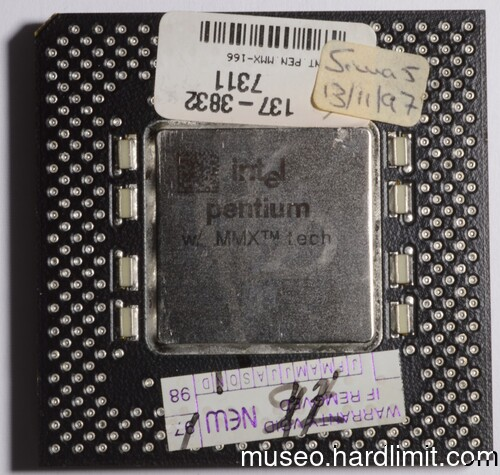 Pentium MMX at 166MHz