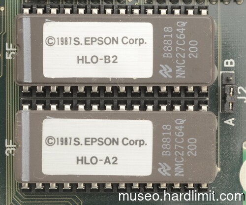 EEPROM CMOS in a Epson PC Portable
