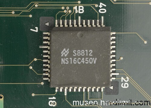 NS16C450V UART controller in a Epson PC Portable