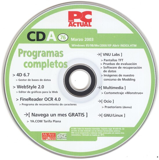 CD Actual 76