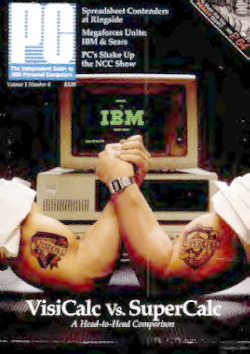 pc-magazine VisiCalc vs SuperCalc