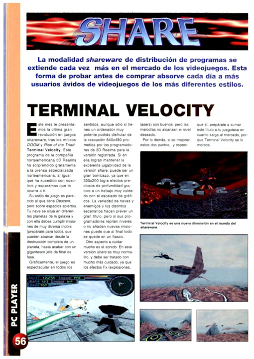 PC Player Año I · N.º 1 July 1995