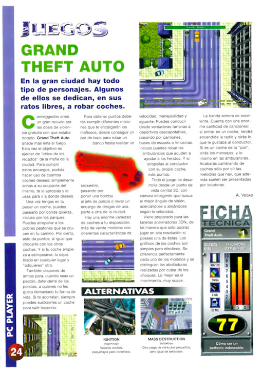 PC Player Año III · N.º 31 March 1998