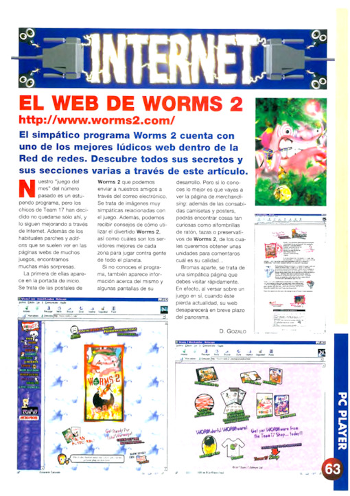 PC Player Año III · N.º 31 March 1998