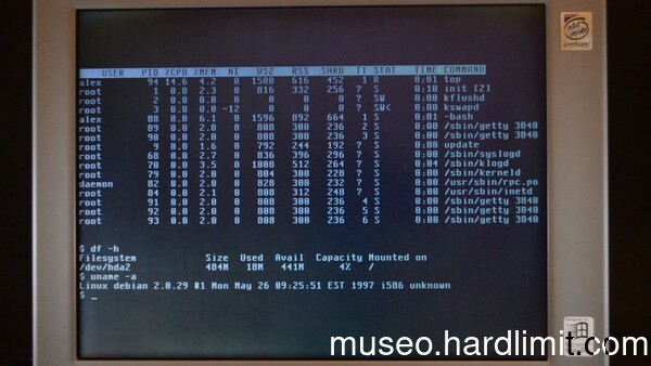 Debian 1.3 (Bo) on un Satellite 230CX
