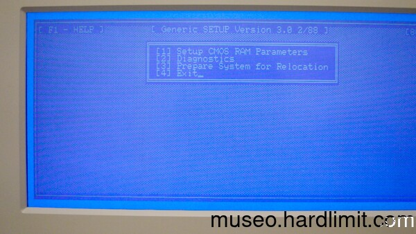 GSETUP on un Epson PC Portable