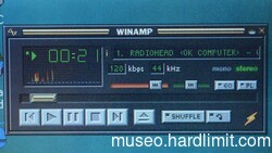 Winamp 1.64 on a Satellite 230CX
