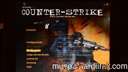 Counter Strike beta 4.1 main menu