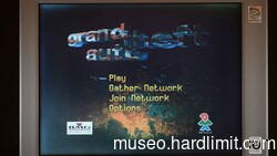 GTA's main menu on a Satellite 230CX