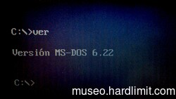 MS-DOS 6.22 on a Compaq Contura 420C